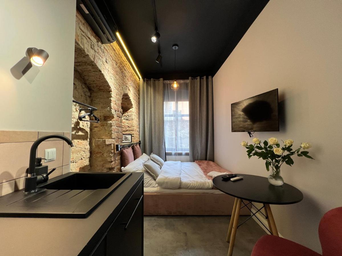 Pudrowy Apartament Old Town Design Stary Toruń Kültér fotó